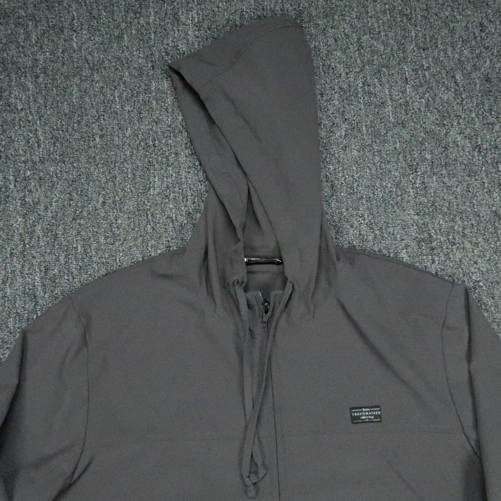TravisMathew Travis Mathew Hoodie Mens L Gray Wanderlust Full Zip Hooded Stretch Golf Size US L / EU 52-54 / 3 - 2 Thumbnail