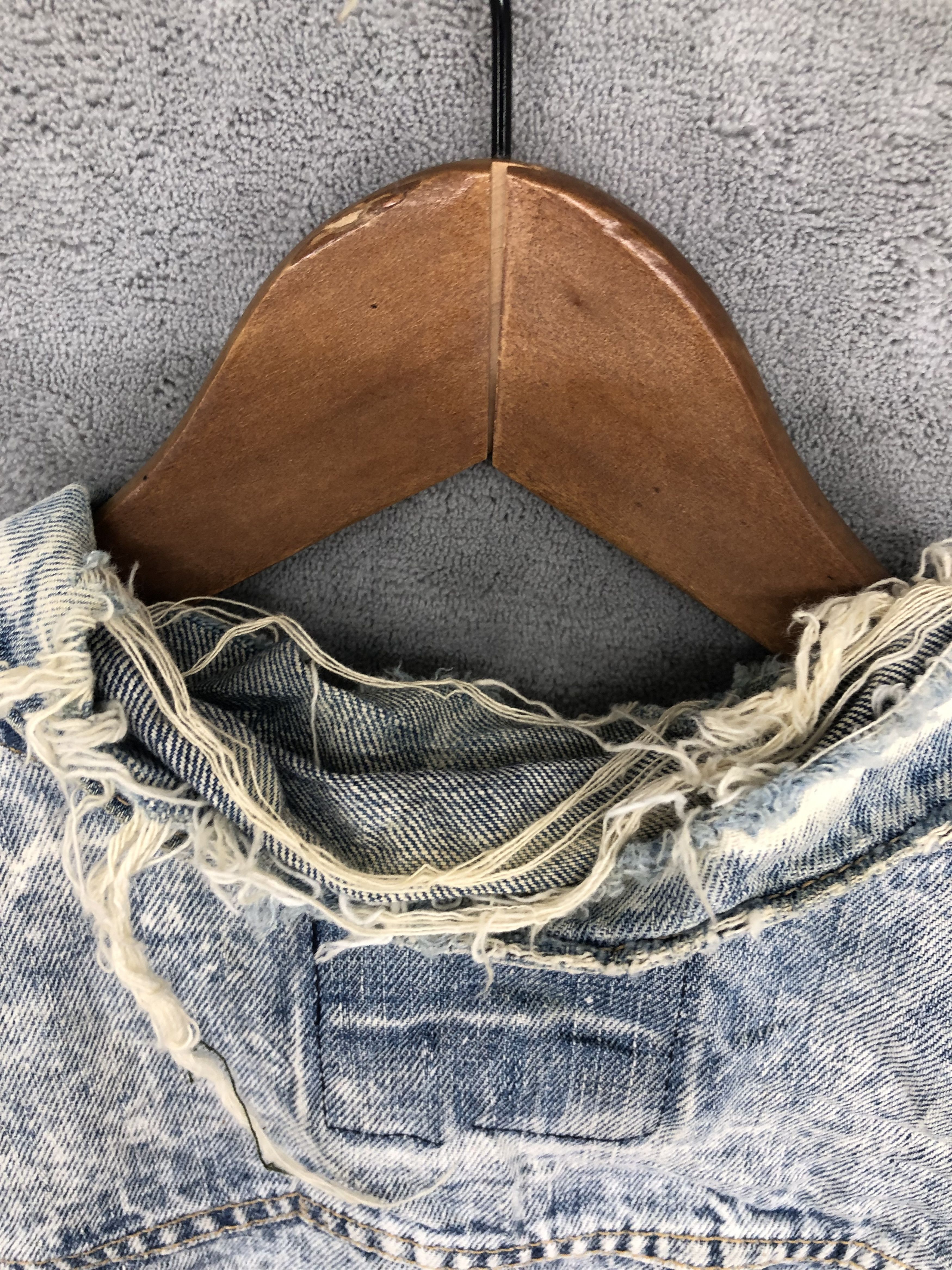 Edwin × Japanese Brand × Vintage Vintage Edwin Acid wash Denim Jacket Size US L / EU 52-54 / 3 - 8 Thumbnail