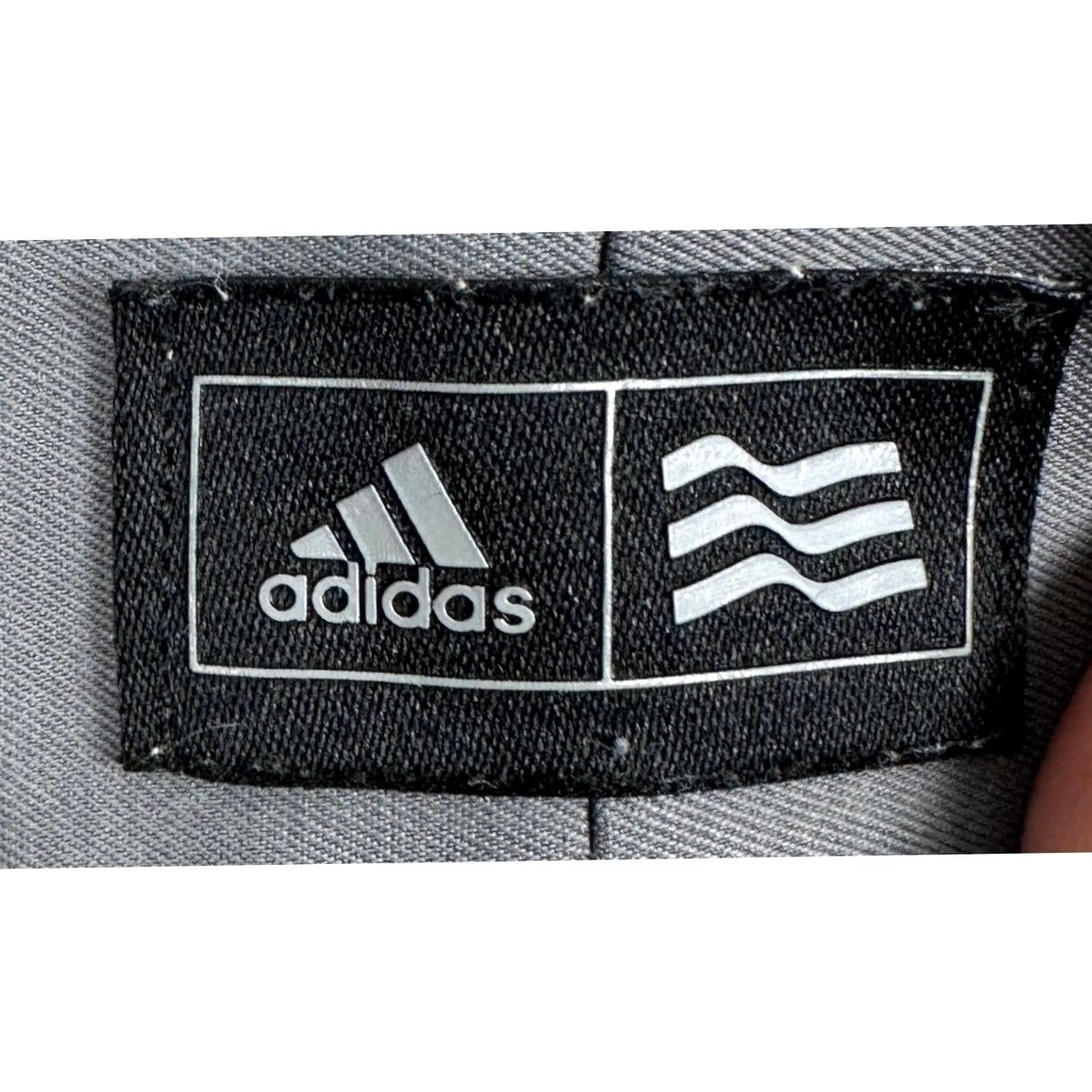 Adidas Adidas Pants Mens 40X32 Grey Chino Golf Performance Flat Front Straight Leg Logo Size US 40 / EU 56 - 3 Thumbnail