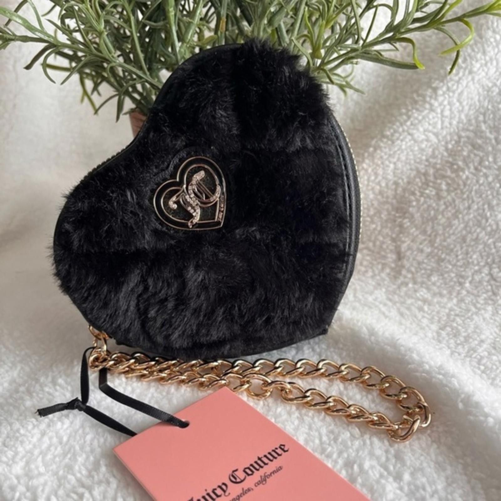 Juicy Couture Juicy Couture Lets Get Cozy Wristlet Black Liquorice Size ONE SIZE - 1 Thumbnail