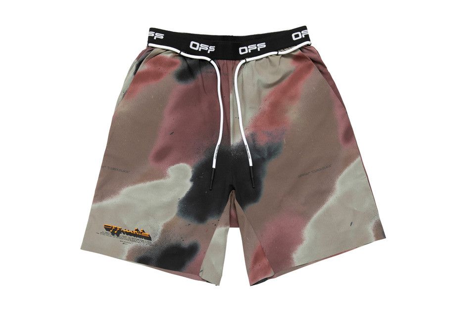 Off-White o1gr1nt0125 Camo Active Short in Multicolor Size US 34 / EU 50 - 1 Preview