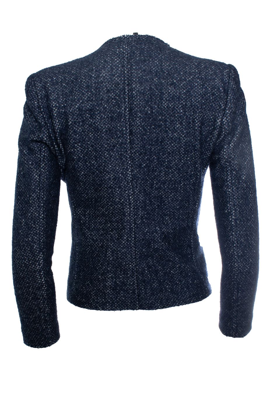 Isabel Marant Etoile Isabel Marant Etoile, blue tweed jacket with zipper Size XS / US 0-2 / IT 36-38 - 3 Thumbnail