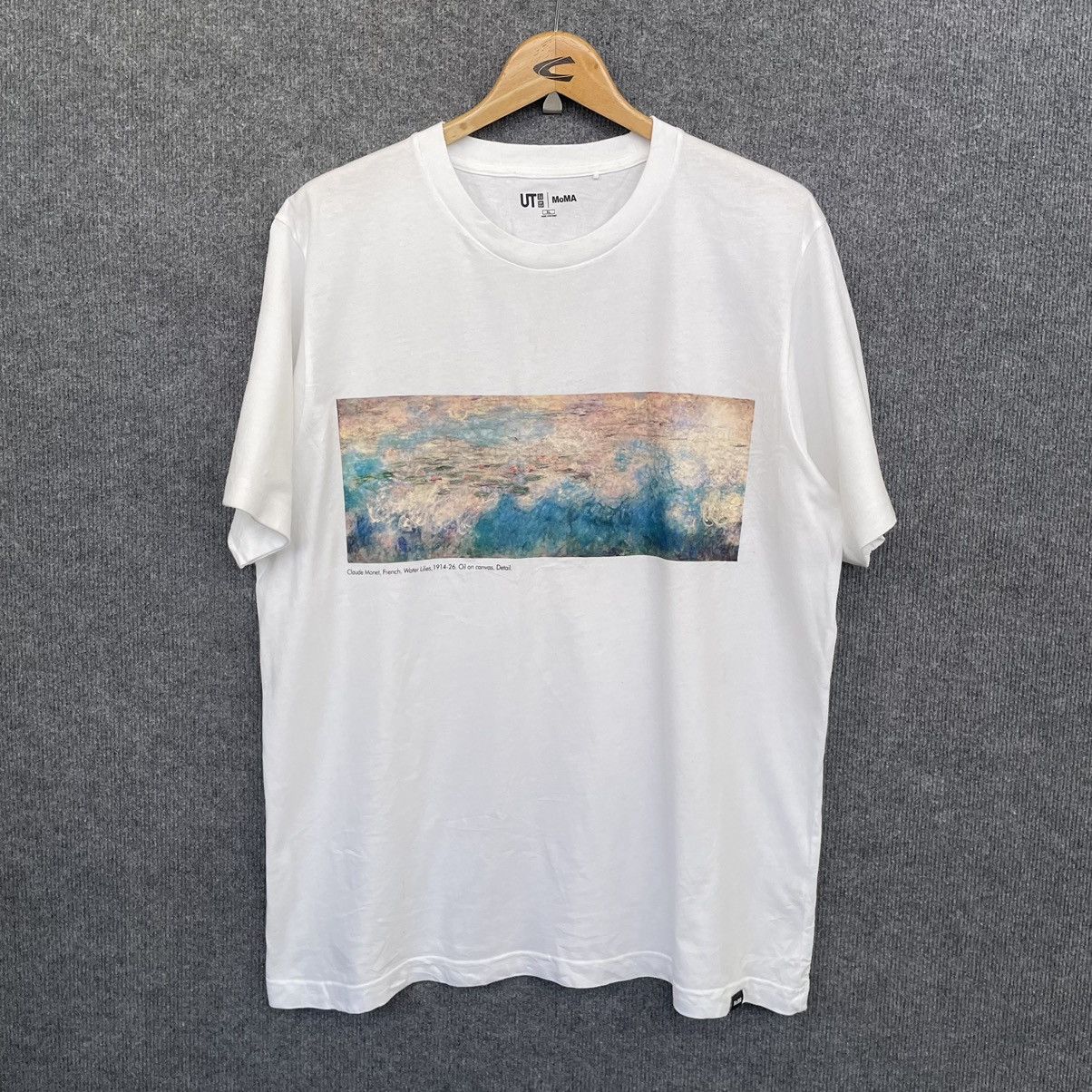 Japanese Brand × Vintage Claude Monet Artwork Painting Water Lilies T Shirt Size US L / EU 52-54 / 3 - 1 Thumbnail