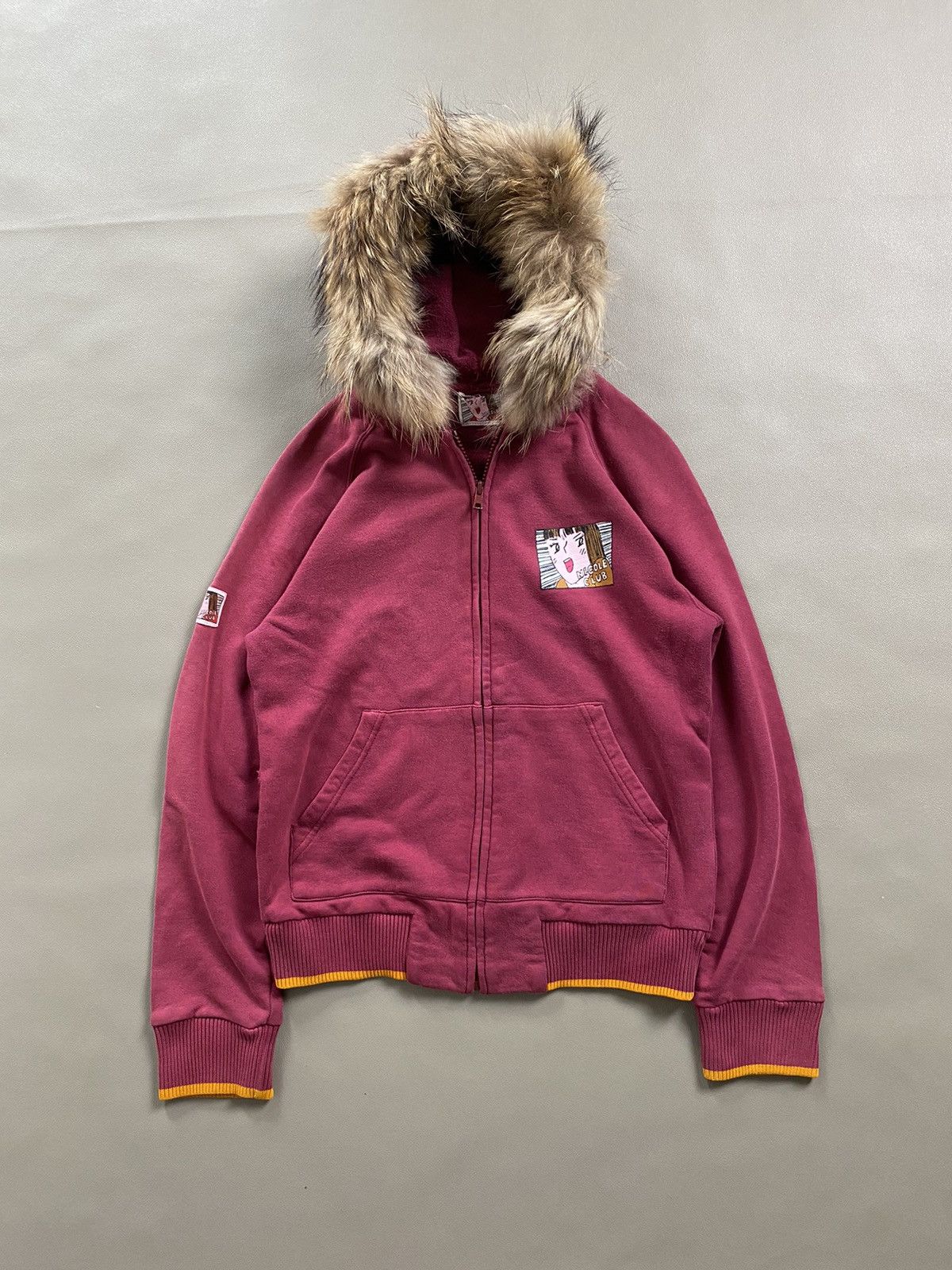 Hysteric Glamour Nicole Club Distressed Fur Hoodie Size US S / EU 44-46 / 1 - 1 Thumbnail