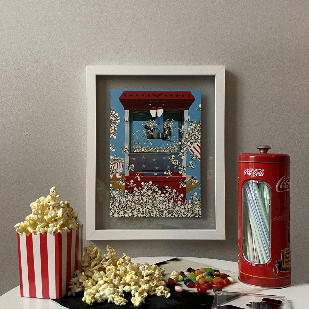 Chrome Hearts Joe Foti x Chrome Hearts Popcorn Poster Size ONE SIZE - 2 Thumbnail