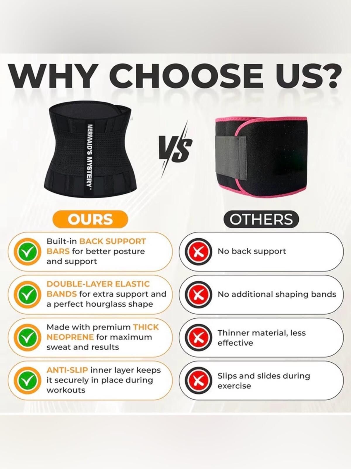 Other Mermaid's Mystery / Waist Trainer / Black Size ONE SIZE - 5 Thumbnail