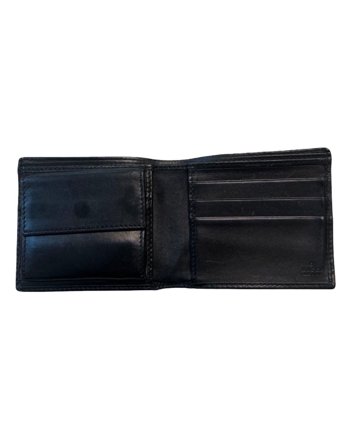 Gucci 🇮🇹MADE IN ITALY🇮🇹 GUCCI Leather Wallet Size ONE SIZE - 3 Thumbnail