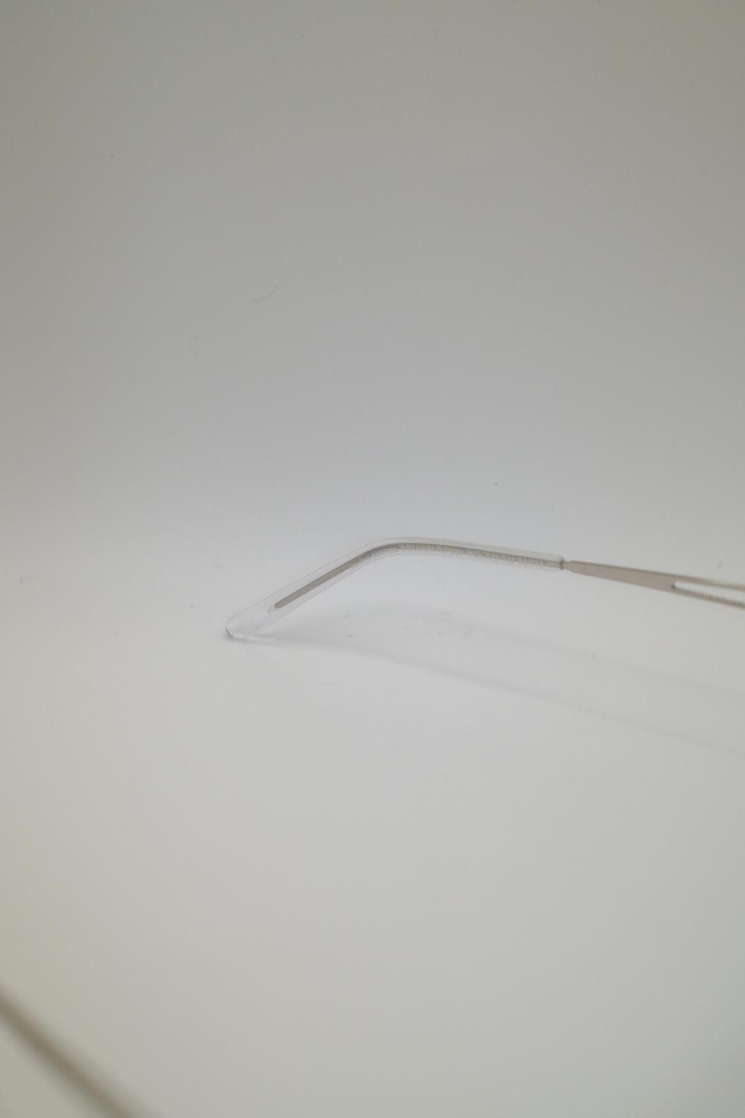 Jean Paul Gaultier 90's Jean Paul Gaultier Titanium Rim Smokey Blue Sunglasses Size ONE SIZE - 6 Thumbnail