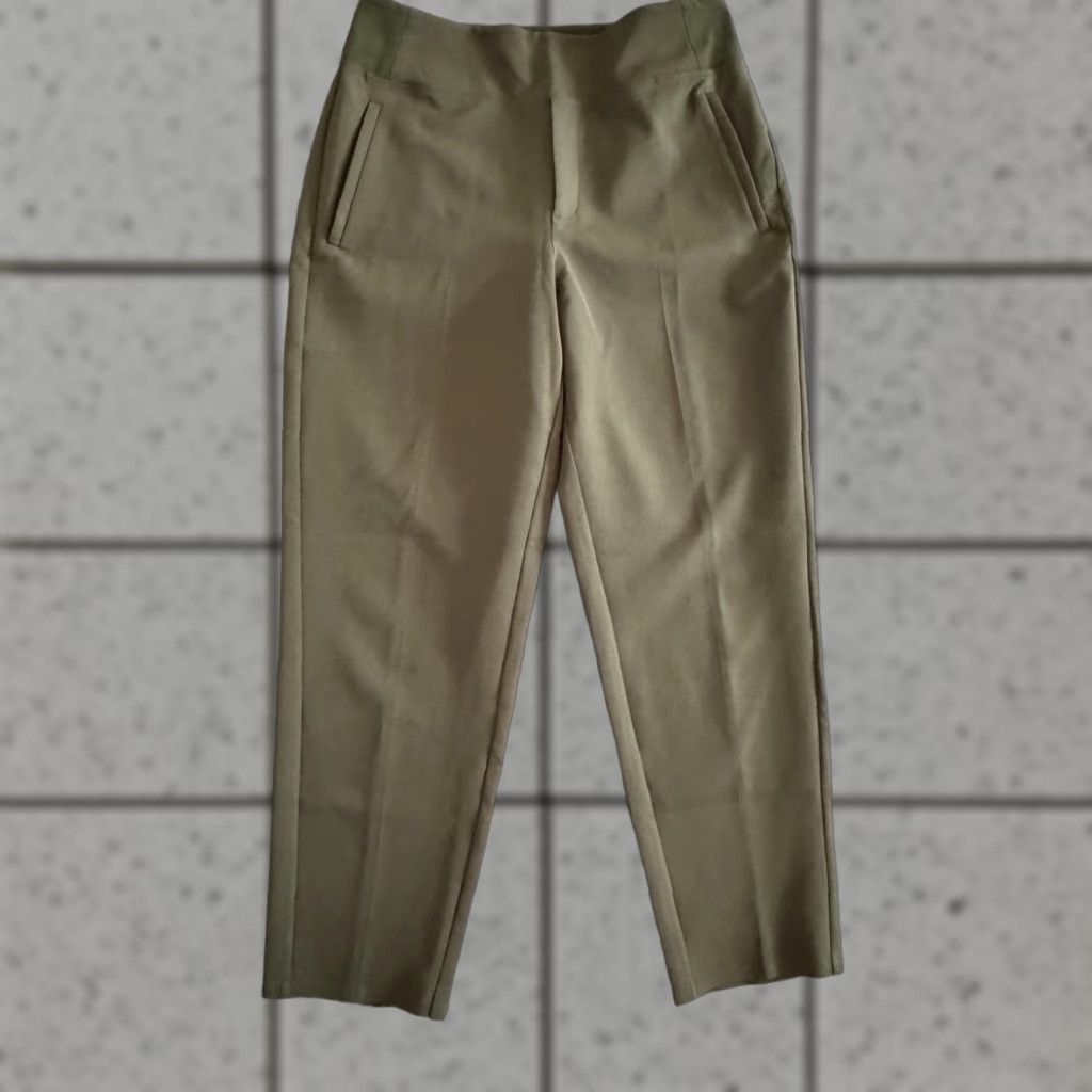 Athleta Athleta Pants Womens 10 Olive Casual Performance Slacks Size 32" / US 10 / IT 46 - 1 Thumbnail