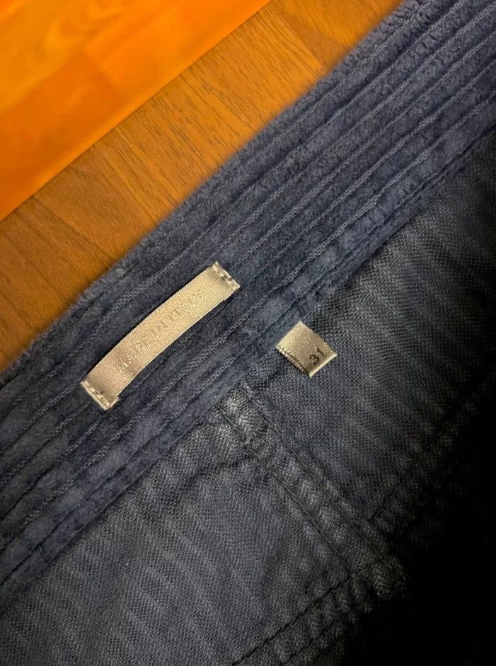 Dior Dior 20ss dark blue corduroy leg pants2410-Nextarrow Size US 31 - 5 Thumbnail