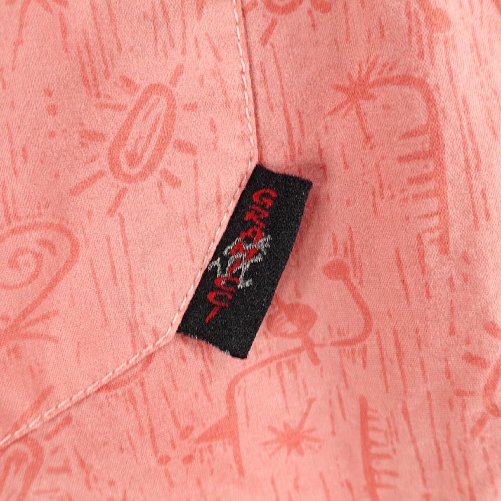 Gramicci VINTAGE Gramicci Shirt Mens Large Pink Geometric Button Up Long Sleeve Outdoors Hiking Size US L / EU 52-54 / 3 - 4 Thumbnail