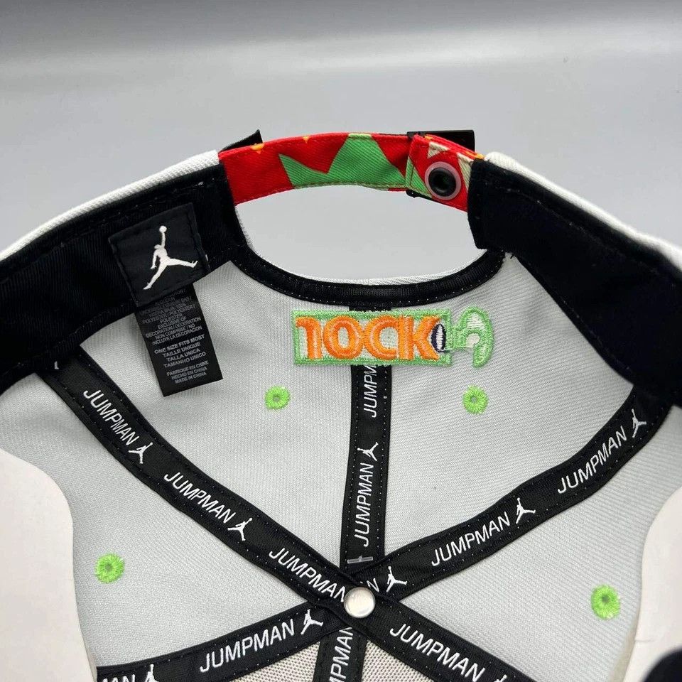 Jordan Brand Air Jordan Hat Men Space Jam What's Up Nike Strap Back Size ONE SIZE - 7 Thumbnail
