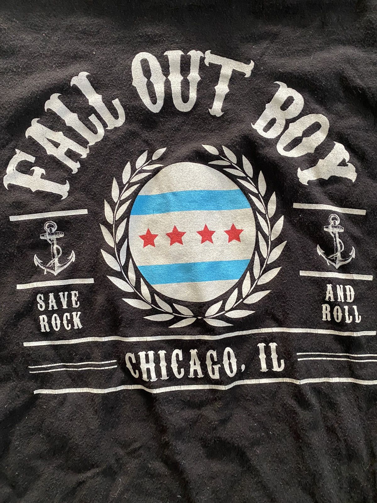 Band Tees × Vintage Vintage fall out boy band t-shirt rock n roll Size US L / EU 52-54 / 3 - 2 Thumbnail