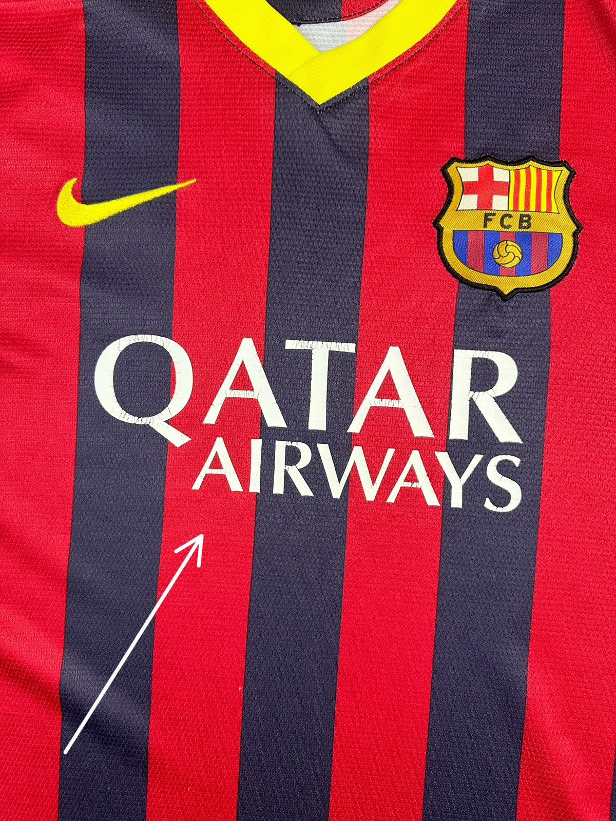 Nike Nike Barcelona FC Soccer Jersey Vintage Size US L / EU 52-54 / 3 - 8 Thumbnail