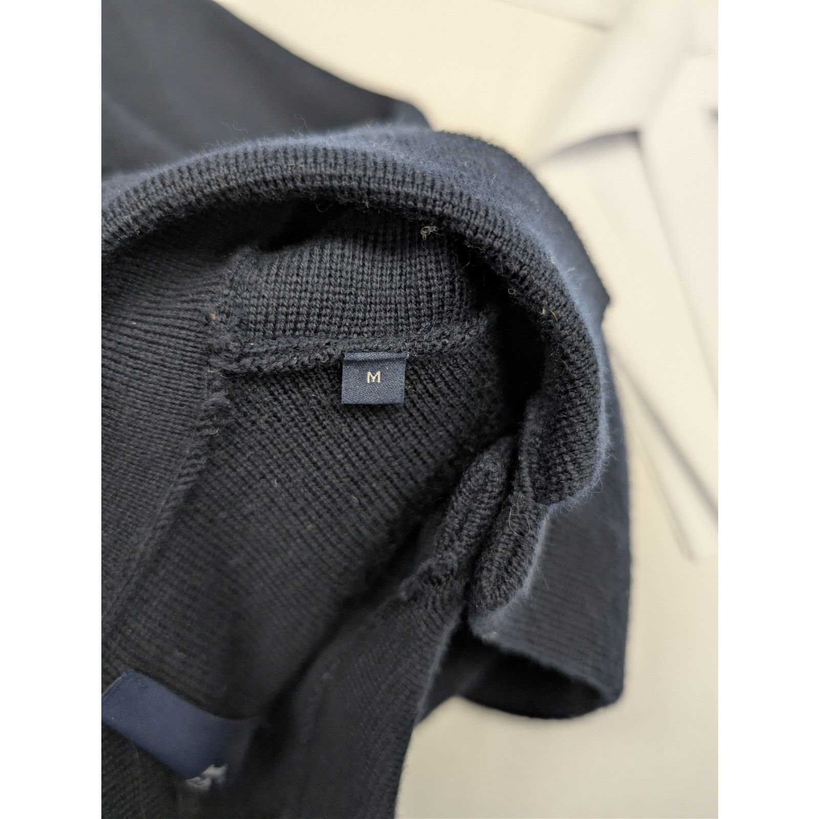 Boggi o1rshd1 CC20 Front Double Pocket Jersey Overshirt in Navy Size US M / EU 48-50 / 2 - 21 Thumbnail