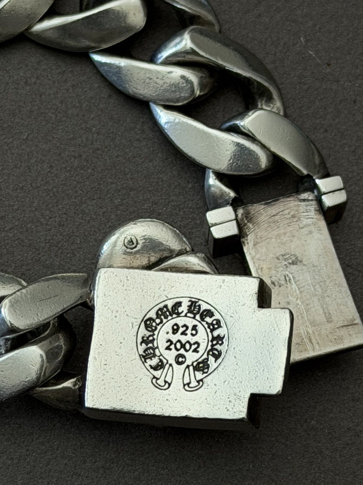Chrome Hearts CH Rolling Stones Cuban Link Bracelet Size ONE SIZE - 4 Thumbnail