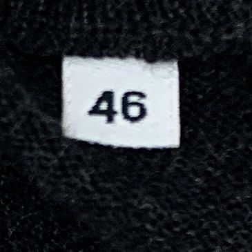 Dolce & Gabbana Dolce & Gabbana Black Wool Long Sleeve Knit Sweater K26WX Size US S / EU 44-46 / 1 - 6 Thumbnail