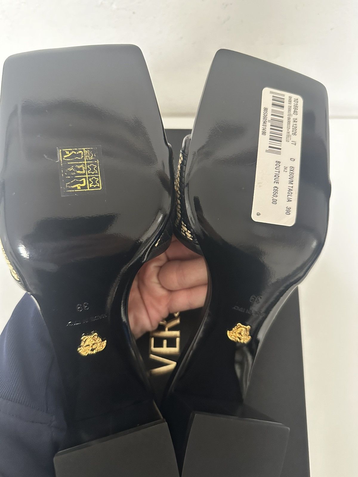 Versace Versace Theia Barocco Mules Size US 9 / IT 39 - 8 Thumbnail