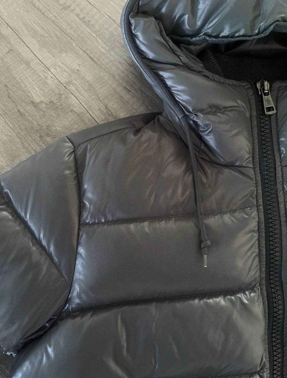 Moncler Moncler Aubert Puffer Grey Size US M / EU 48-50 / 2 - 5 Thumbnail