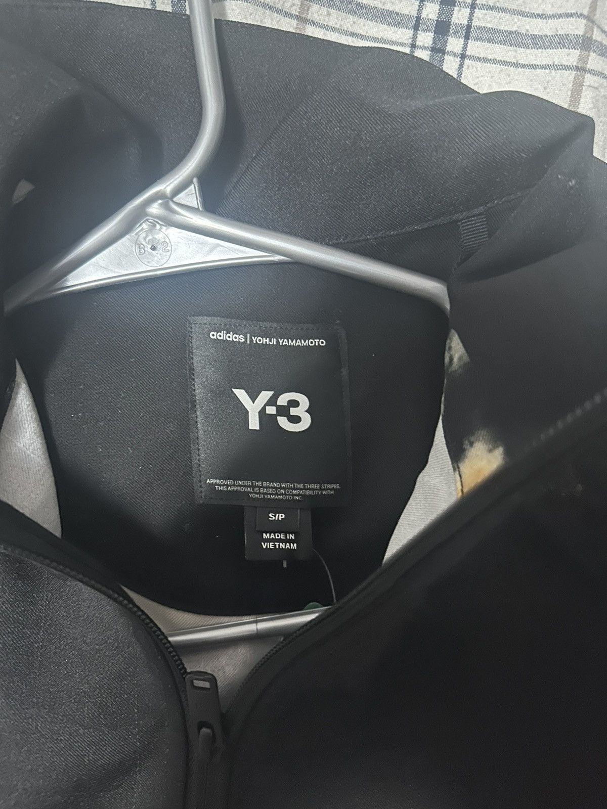 Y-3 Yohji Yamamoto abstract print zip up jacket Size US S / EU 44-46 / 1 - 5 Thumbnail