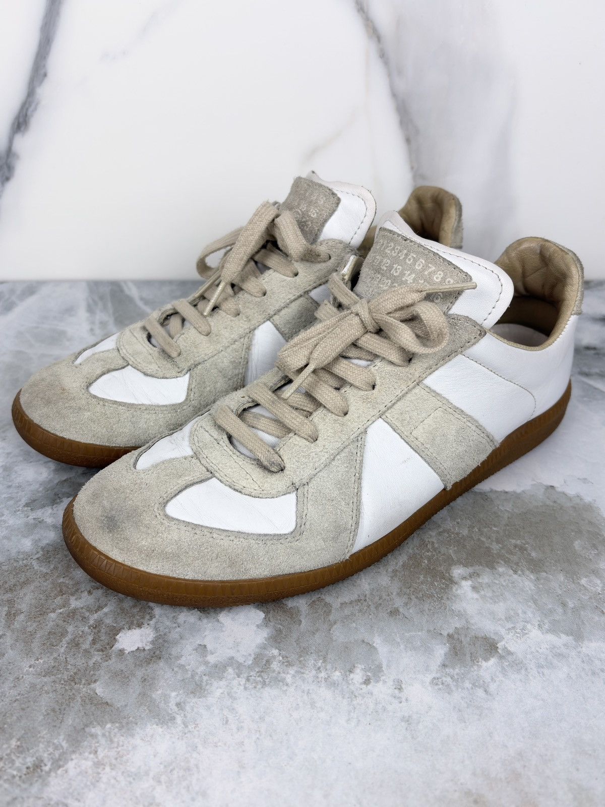 Maison Margiela Maison Margiela Replica Germany Army Trainer Gat Sneakers Size US 8.5 / EU 41-42 - 2 Thumbnail