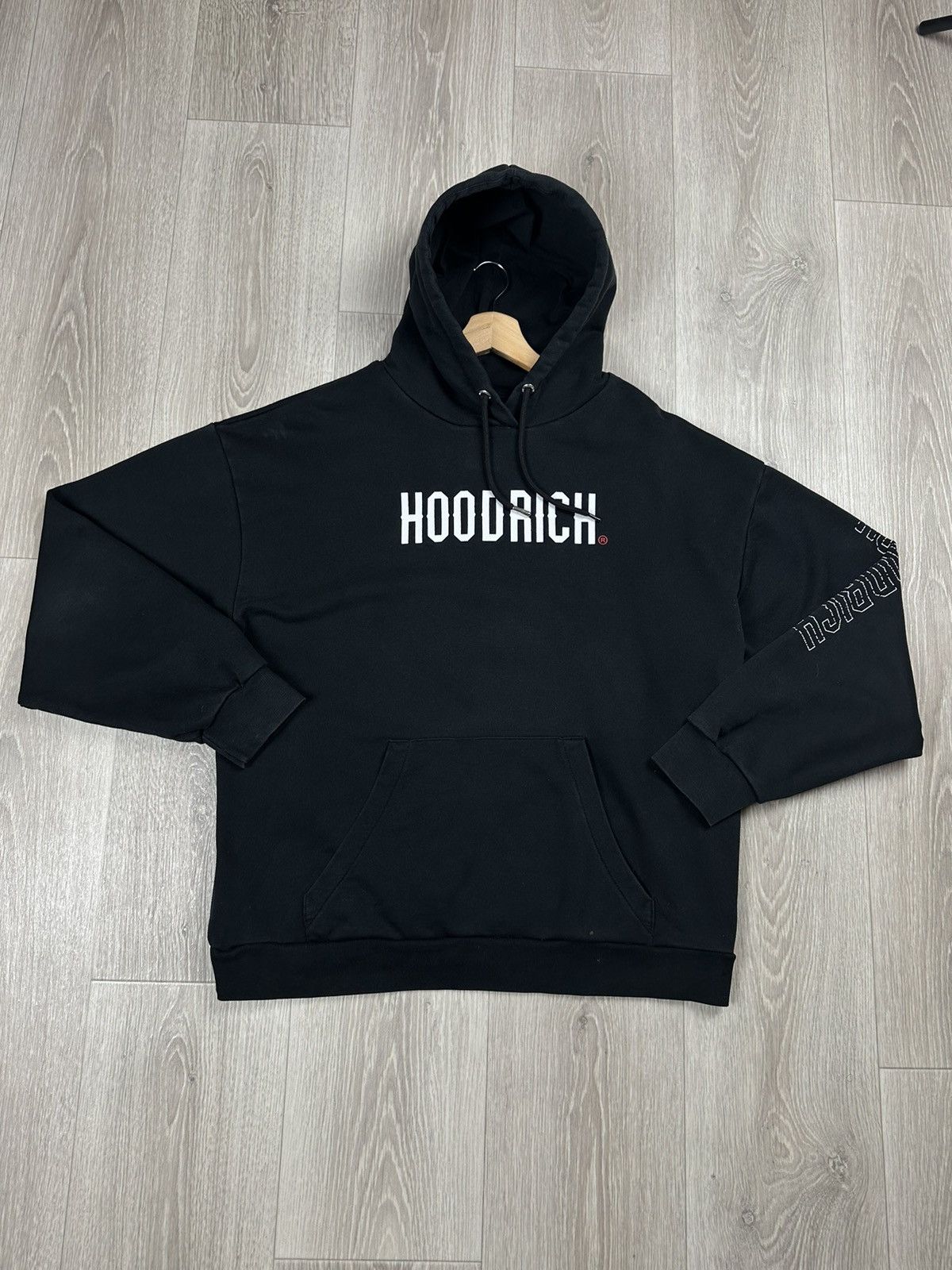 Hoodrich Hoodrich Big Logo Hoodie Hip Hope Skate Size US L / EU 52-54 / 3 - 3 Thumbnail