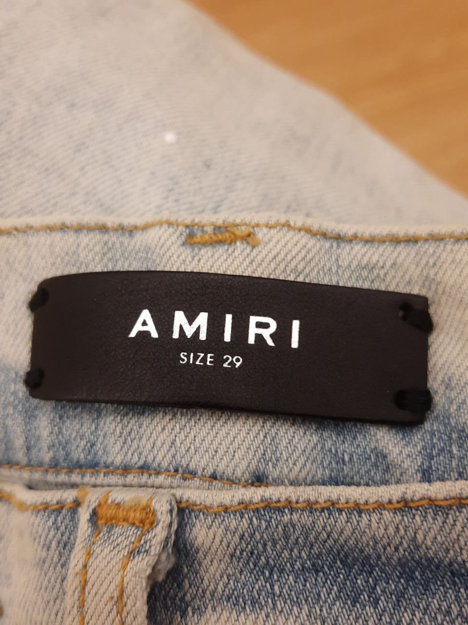 Amiri Paint Splatter MX1 Jeans Size 29" - 3 Thumbnail