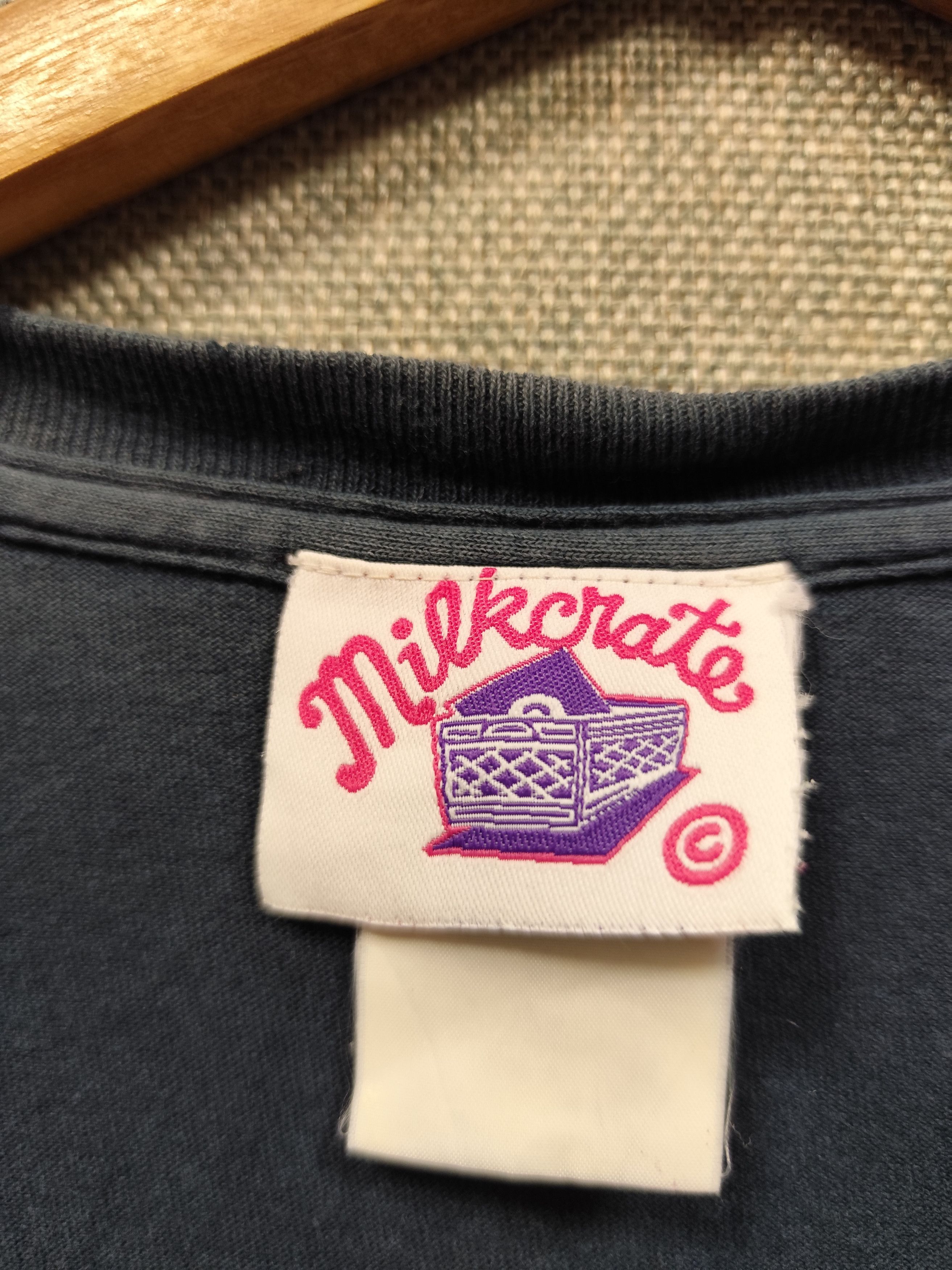 Milkcrate Athletics Vintage Milkcrate Rap Tees Distressed Size US L / EU 52-54 / 3 - 4 Thumbnail