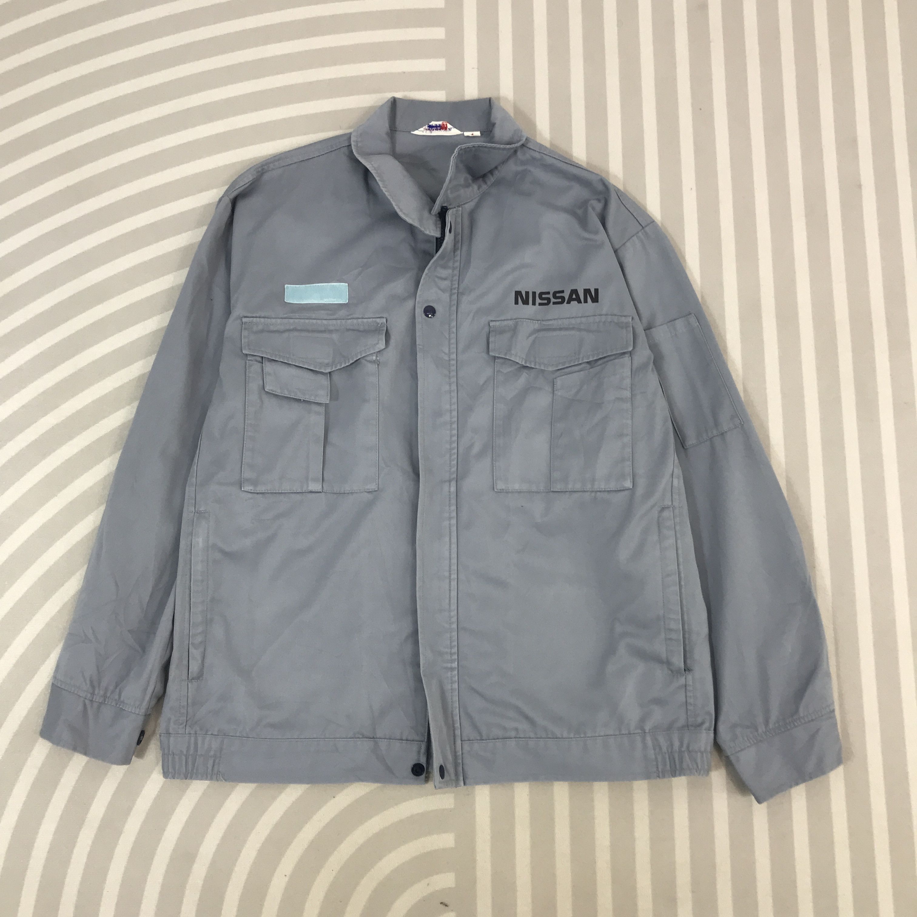 Japanese Brand × Vintage Vintage Nissan Racing Japan motorsports custom Jacket Size US L / EU 52-54 / 3 - 2 Thumbnail