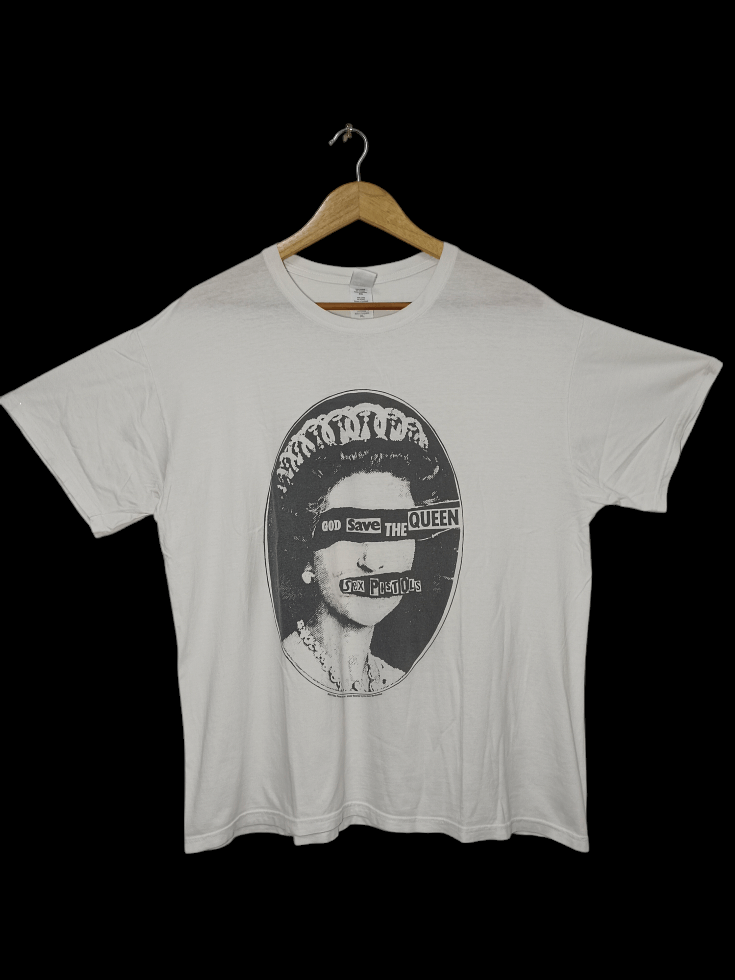 Band Tees Sex Pistols God Save The Queen Punk tee Size US XL / EU 56 / 4 - 1 Thumbnail