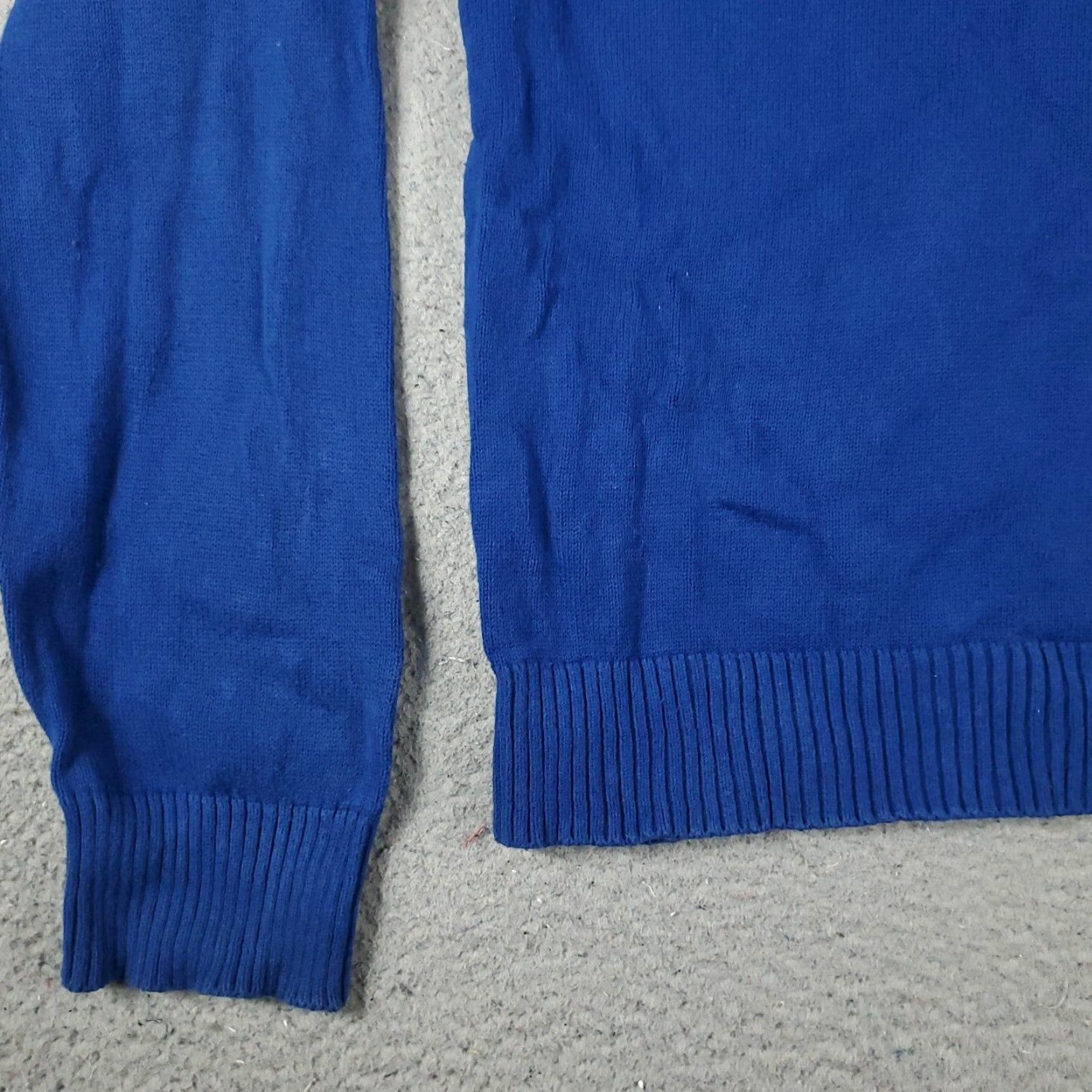 Tommy Hilfiger Tommy Hilfiger Sweater Mens Large Blue Crew Neck Pullover Cotton Size US L / EU 52-54 / 3 - 3 Thumbnail