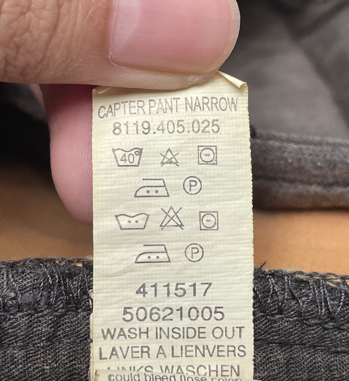 If Six Was Nine Rare Design Vintage Japanese Brand CPS Jeans 1990s Size US 30 / EU 46 - 9 Thumbnail