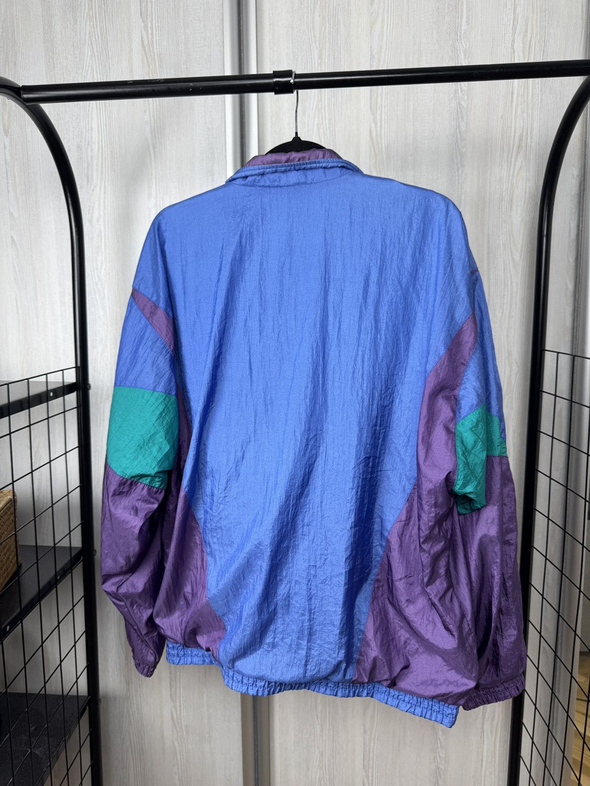 Adidas Adidas vintage 90s nylon shimmer multicolour tracksuit Size US M / EU 48-50 / 2 - 12 Thumbnail