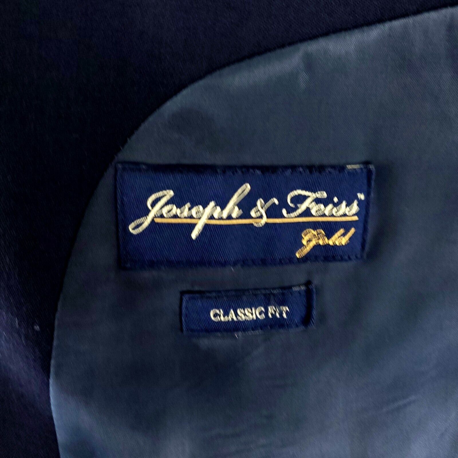 Joseph & Feiss Joseph Feiss Wool 2 Button Blazer 42R Blue Classic Fit Tagge Size 42R - 7 Thumbnail