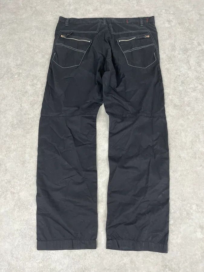 Marithe + Francois Girbaud 2000s Marithé + François Girbaud Black Relaxed Pants Size US 36 / EU 52 - 7 Thumbnail