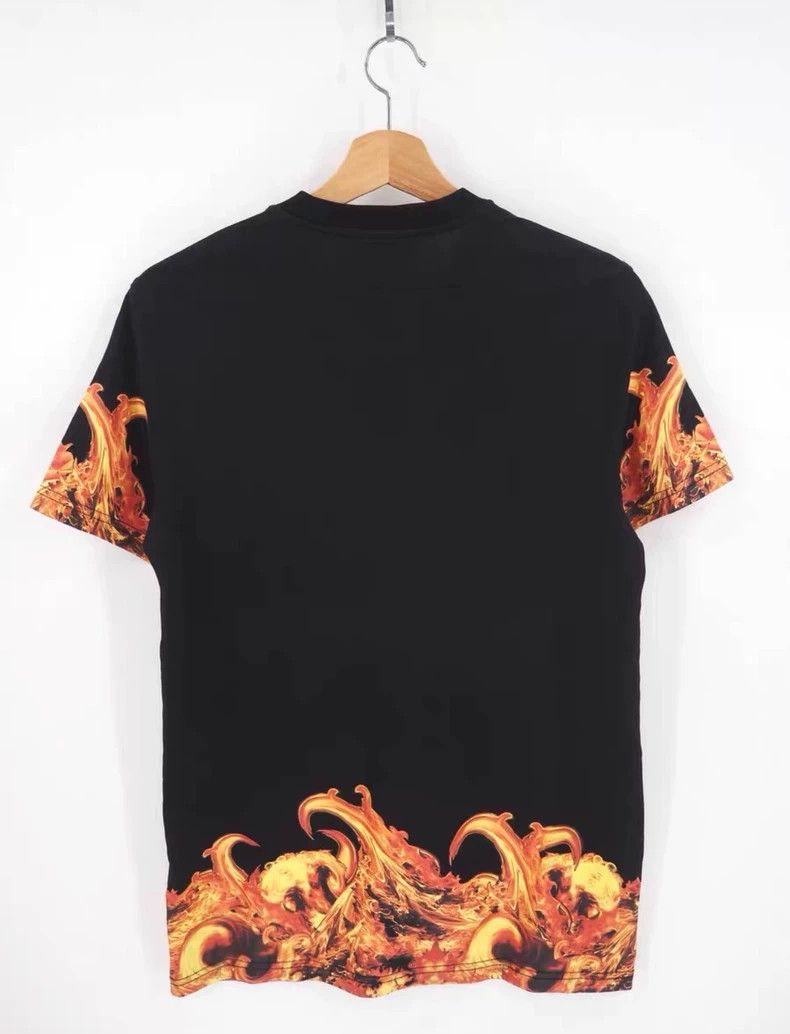 Givenchy Givenchy black flame short sleeve Size US XS / EU 42 / 0 - 2 Thumbnail