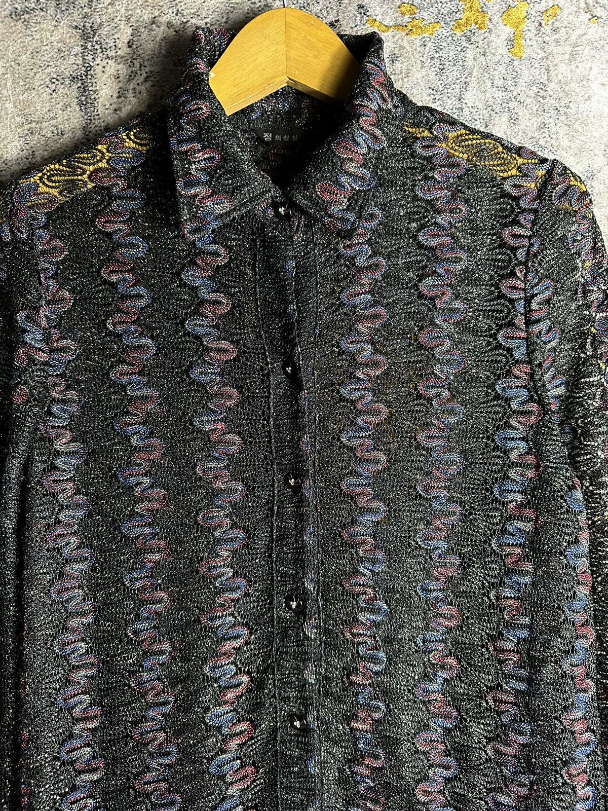 Hysteric Glamour HYSTERIC I6W9 LGB STYLE TRANSPARENT LIKE A SNAKE SHIRT Size US M / EU 48-50 / 2 - 4 Thumbnail