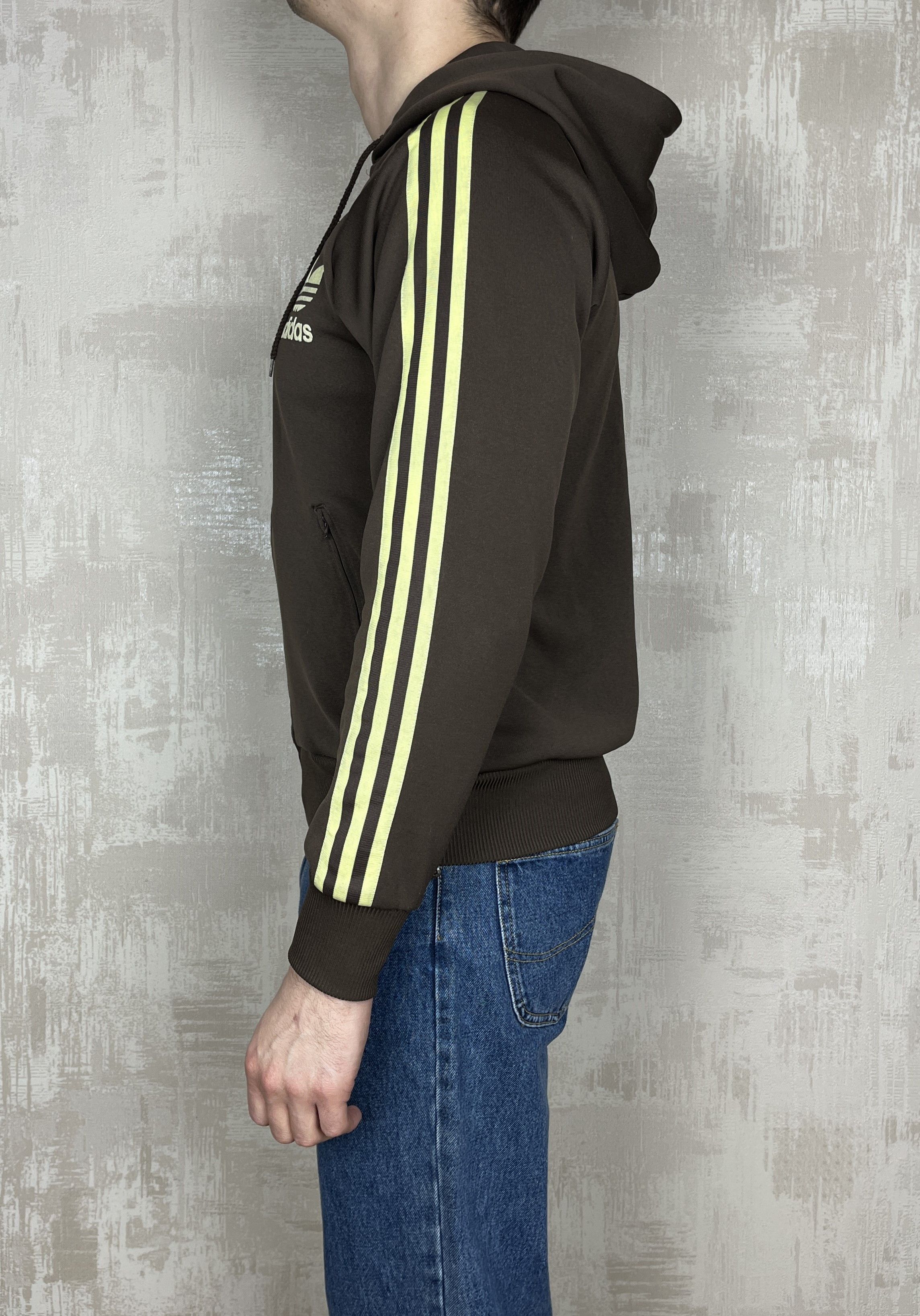 Adidas × Vintage 00's Adidas Originals Big Trefoil Vintage Zip Track Hoodie Size US M / EU 48-50 / 2 - 11 Thumbnail