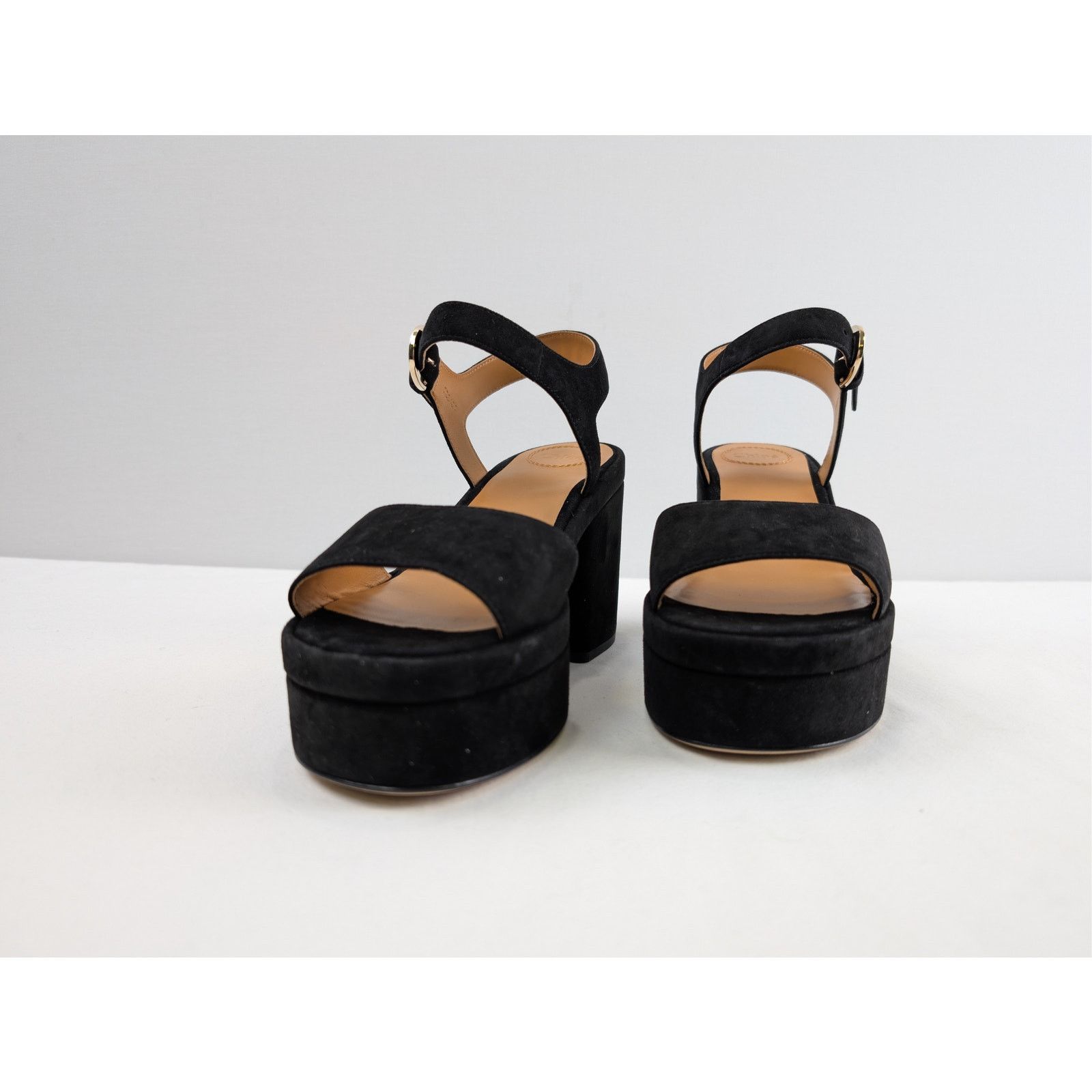Chloe o1rshd1 Womens Sandal in Black Size US 8 / IT 38 - 7 Thumbnail