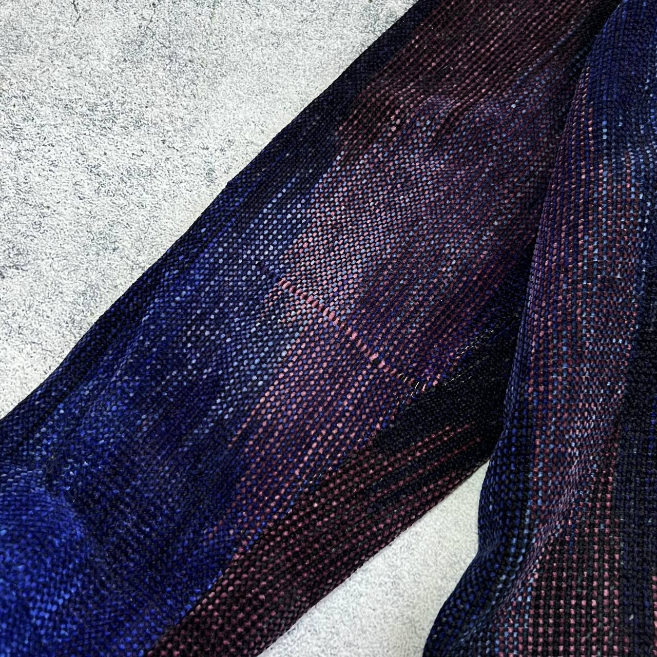 Japanese Brand × Vintage Joan McGee 100% Silk Pixelated Hand-Woven Jacket Size L Size US L / EU 52-54 / 3 - 8 Thumbnail
