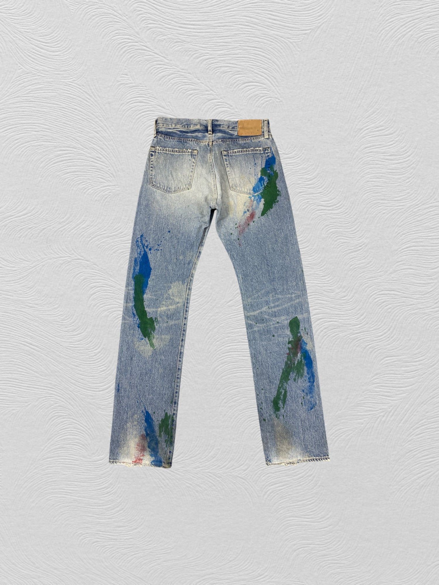 If Six Was Nine Vintage Painter Domingo Jeans 30x33 Denim- JN3604 Size US 30 / EU 46 - 2 Thumbnail