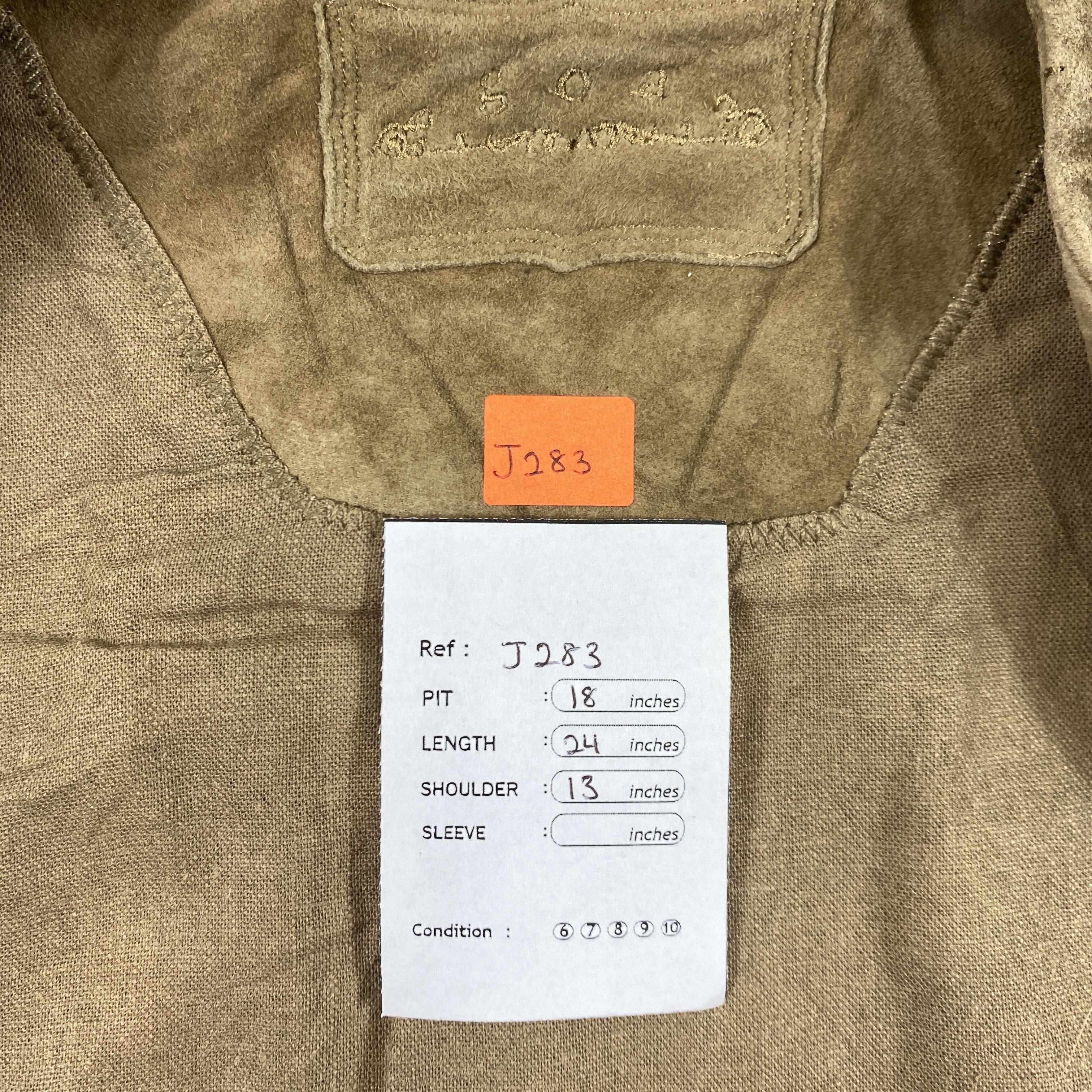 Japanese Brand Japanese Brand Goa Leather Vintage Vest -J283 Size US S / EU 44-46 / 1 - 6 Thumbnail