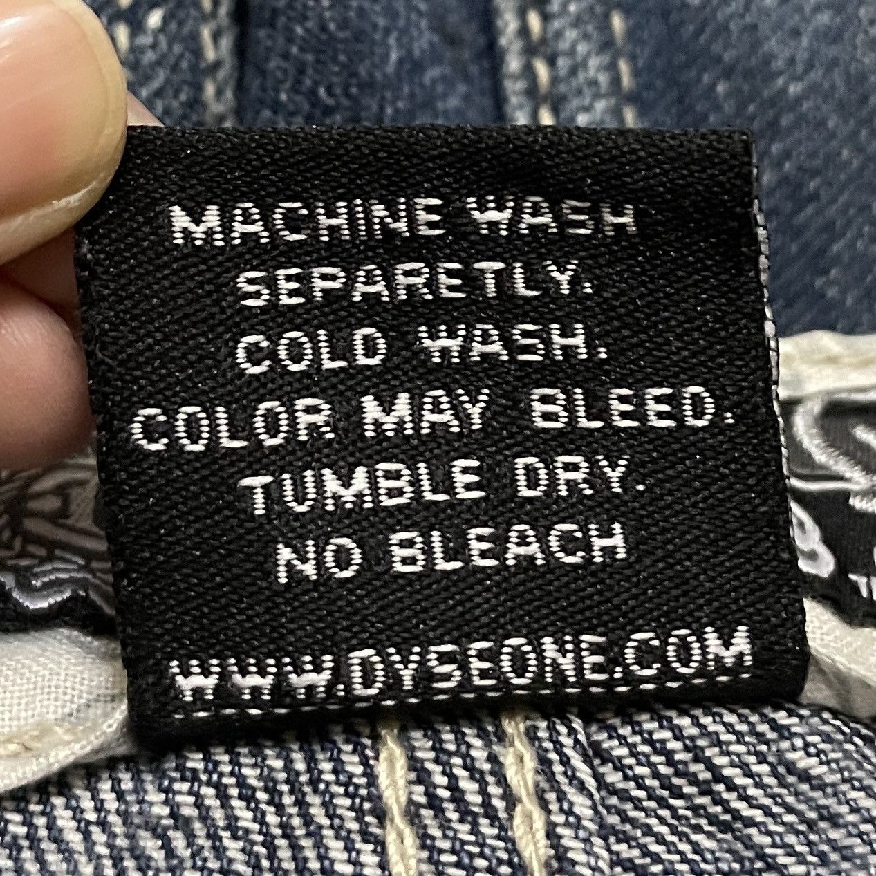 Vintage Very Rare Vintage Brand Dyse One HipHop Baggy Jeans 2000s Size US 34 / EU 50 - 11 Thumbnail