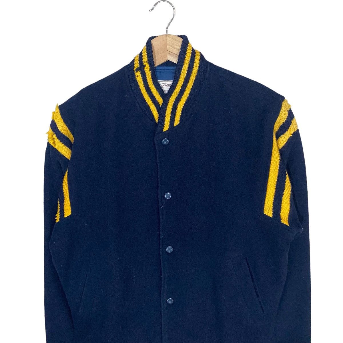 Japanese Brand 🔥VINTAGES HARVARD WOOL VARSITY JACKET Size US S / EU 44-46 / 1 - 3 Thumbnail