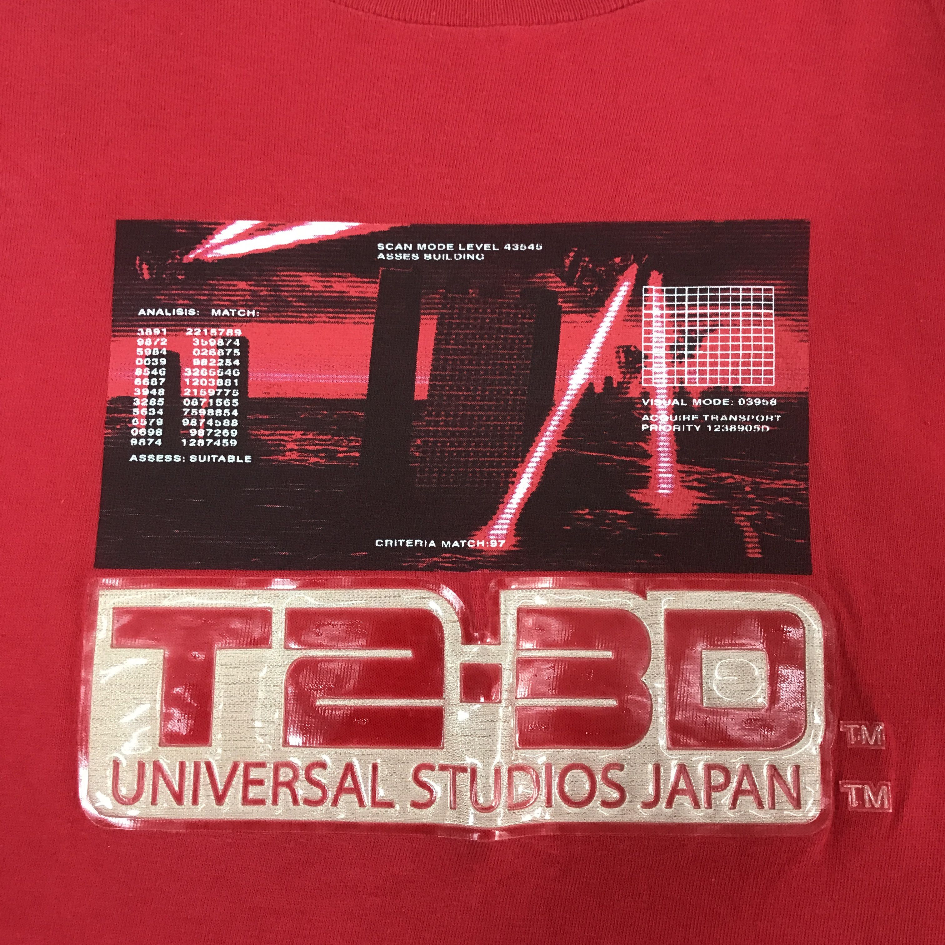 Universal Studios universal studios T2-3D t-shirt Size US M / EU 48-50 / 2 - 8 Thumbnail
