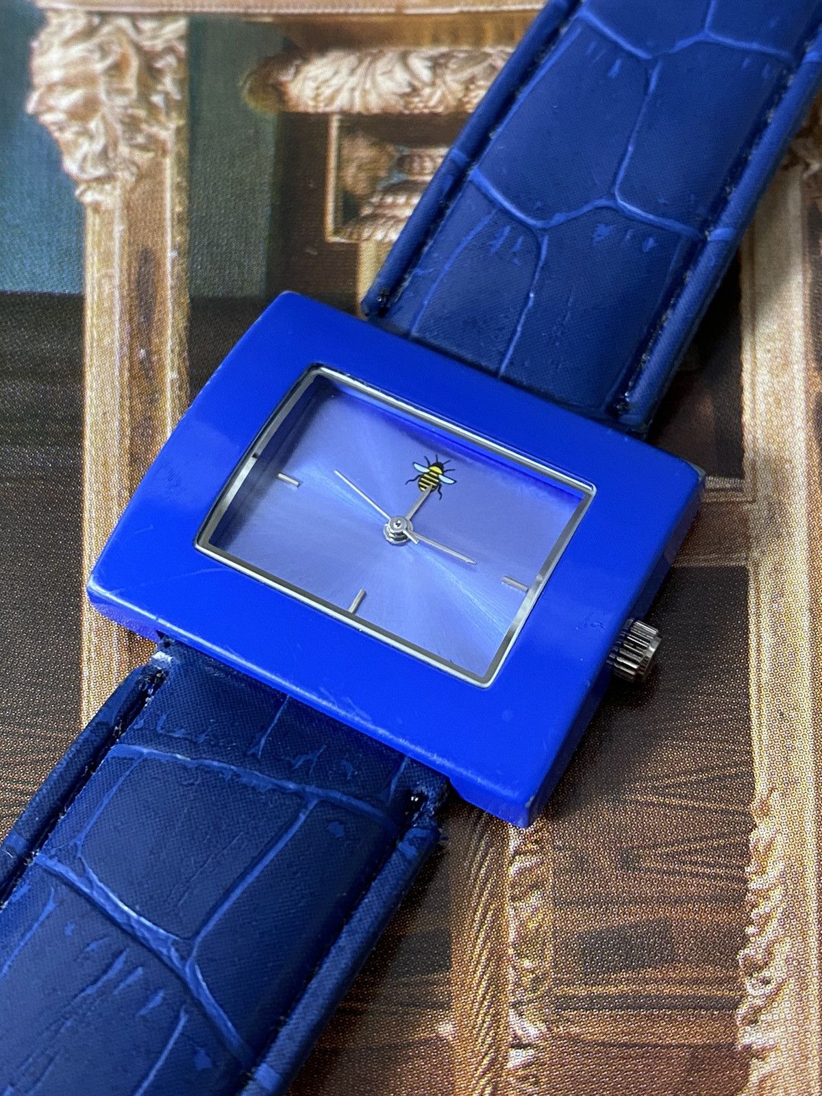 Japanese Brand Bright Futuristic Blue Watch Size ONE SIZE - 9 Thumbnail