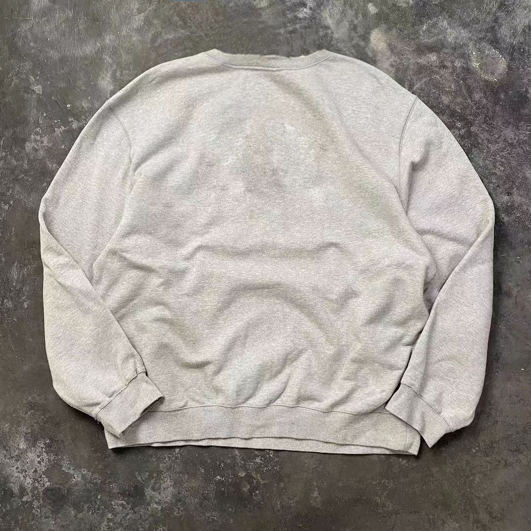 Designer × Japanese Brand Grey casual retro spider pattern cotton sweatshirt Size US L / EU 52-54 / 3 - 2 Thumbnail