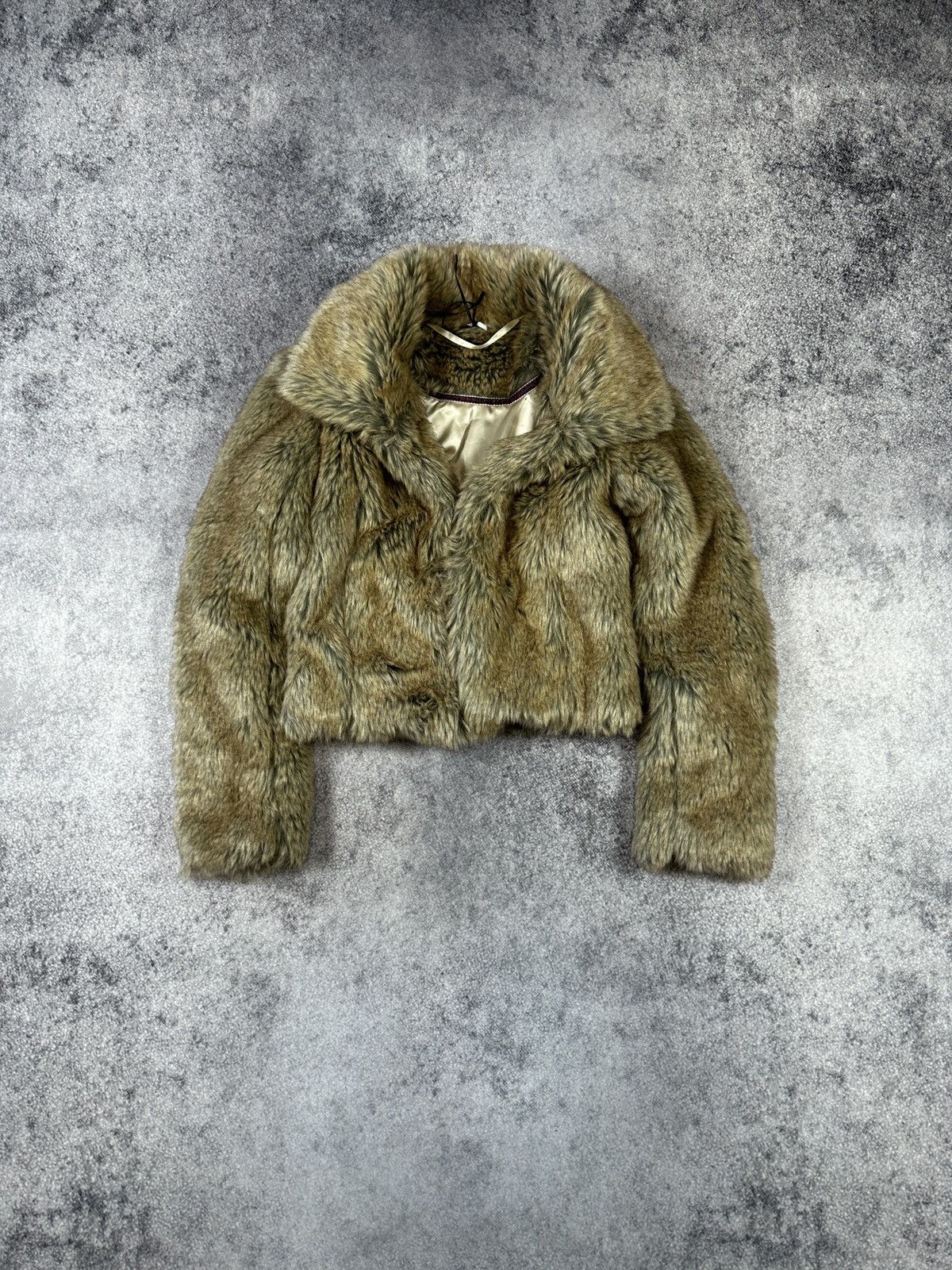 Other Y2K Fur Fuzzy Jacket Alt Streetwear Rare Casual USA Style Size M / US 6-8 / IT 42-44 - 2 Thumbnail