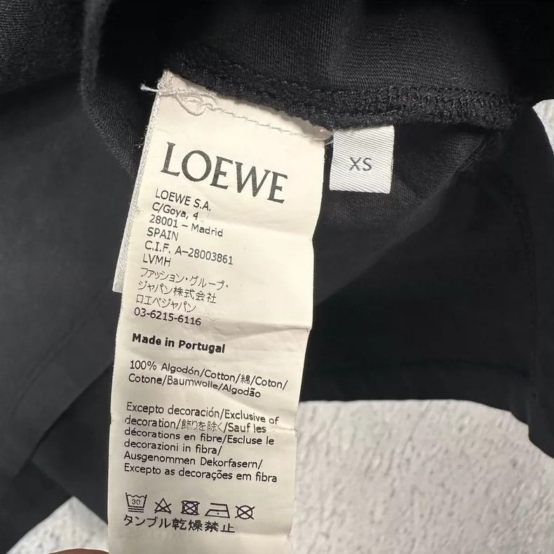 Loewe LOEWE Solid color wide version bat sleeve short sleeve T-s Size XS / US 0-2 / IT 36-38 - 4 Thumbnail