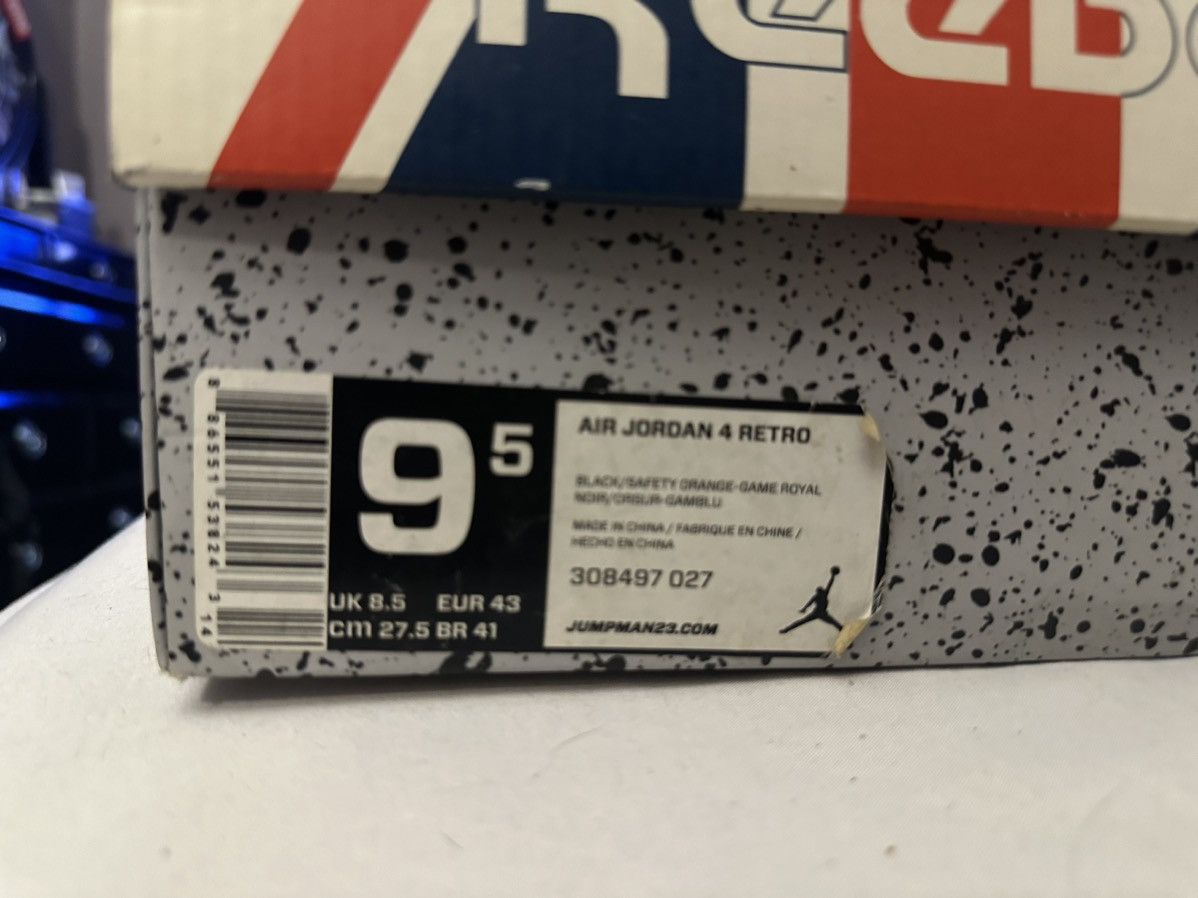 Jordan Brand Jordan 4 cavs Size US 9.5 / EU 42-43 - 8 Thumbnail